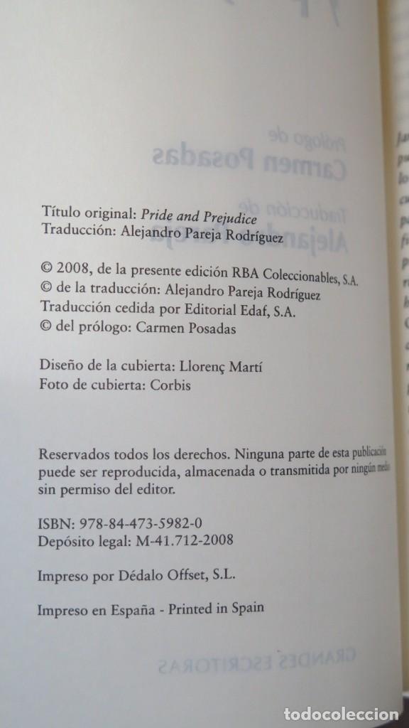 Libros de segunda mano: ORGULLO Y PREJUICIO. JANE AUSTEN - Foto 2
