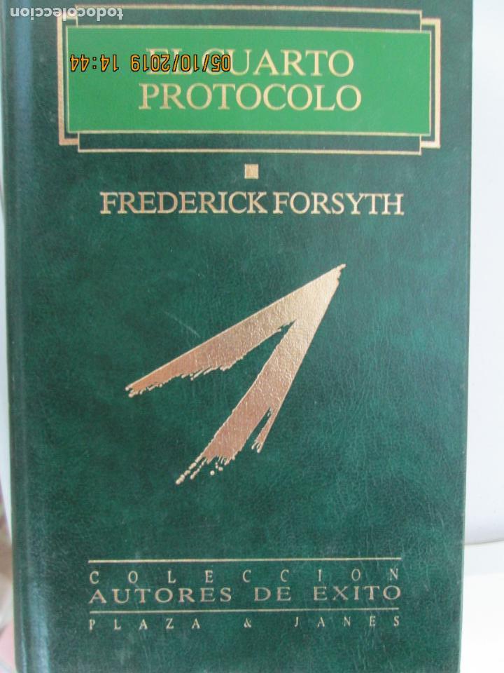 Libros de segunda mano: EL CUARTO PROTOCOLO , FREDERICK FORSYTH , PLAZA JANE JULIO 1988 - Foto 1