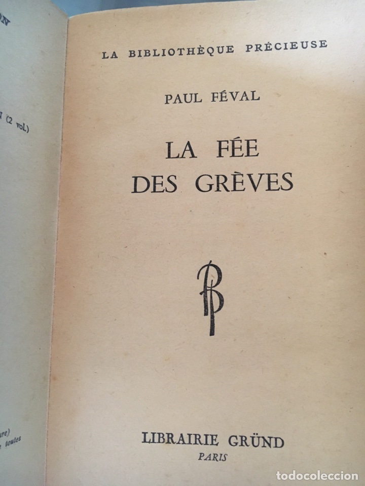 Libros de segunda mano: LIBRO LA F&Eacute;E DES GR&Egrave;VES PAR PAUL F&Eacute;VAL - Foto 3