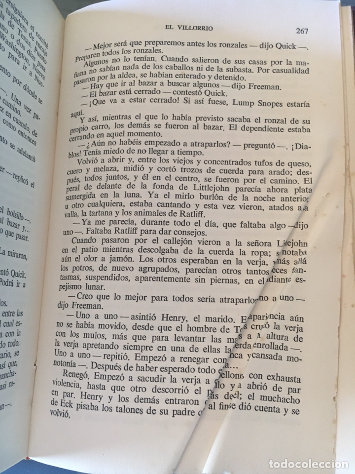 Libros de segunda mano: LIBRO EL VILLORRIO, WILLIAM FAULKNER - Foto 4