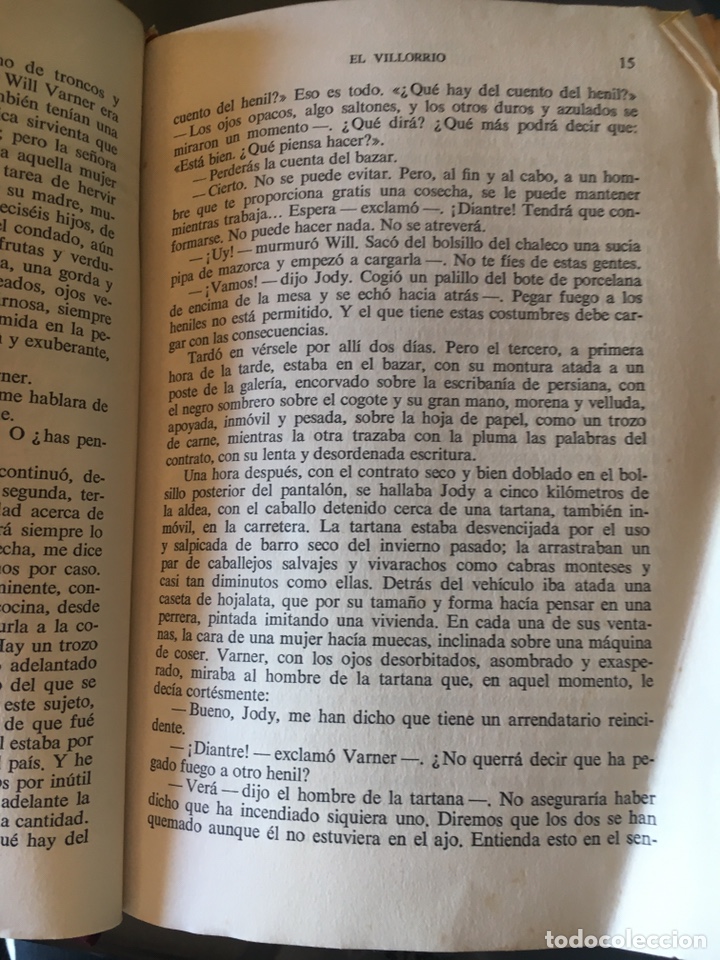 Libros de segunda mano: LIBRO EL VILLORRIO, WILLIAM FAULKNER - Foto 5
