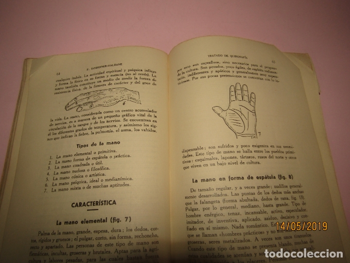 Libros de segunda mano: Antiguo TRATADO DE QUIROSOF&Iacute;A de la Editorial ORBIS con 38 Ilustraciones - Foto 2