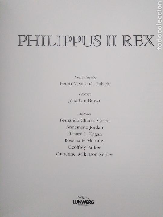 Libros de segunda mano: Philippus II Rex - Foto 2
