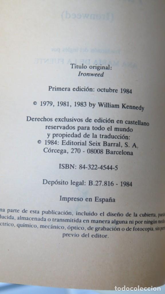 Libros de segunda mano: TALLO DE HIERRO. WILLIAM KENNEDY - Foto 2