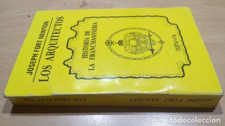 LOS ARQUITECTOS / JOSEPH FORT NEWTON	/ HISTORIA DE LA FRANCMASONERIA	/ DIANA	/ H104 (Libros de Segunda Mano - Parapsicología y Esoterismo - Otros)