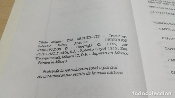 Libros de segunda mano: LOS ARQUITECTOS / JOSEPH FORT NEWTON	/ HISTORIA DE LA FRANCMASONERIA	/ DIANA	/ H104 - Foto 6 - 164963938