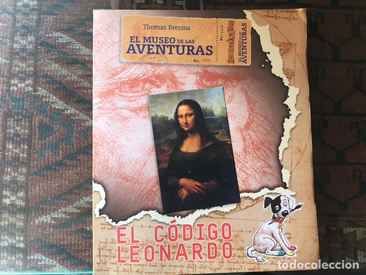 Libros de segunda mano: El c&oacute;digo Leonardo. Thomas Brezina. Raro - Foto 1