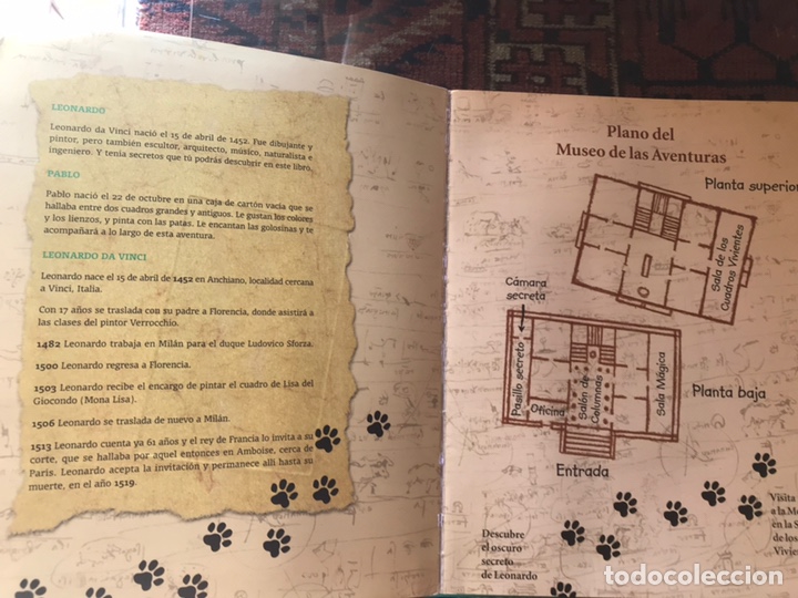 Libros de segunda mano: El c&oacute;digo Leonardo. Thomas Brezina. Raro - Foto 3