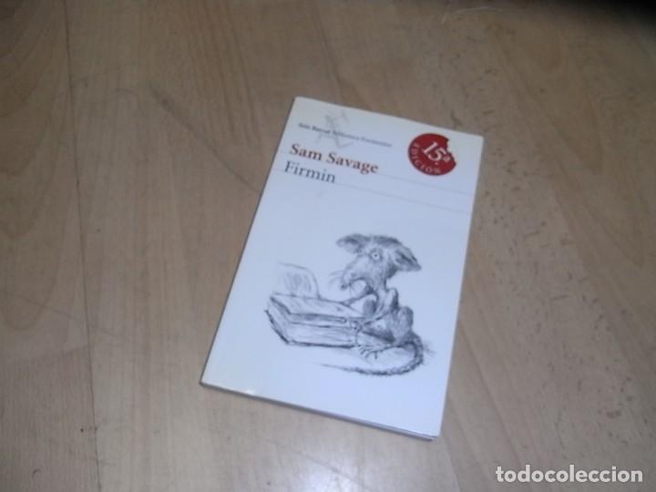 Libros de segunda mano: Sam Savage, Firmin, Seix Barral - Foto 1