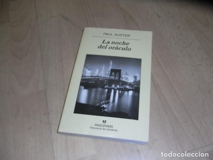 Libros de segunda mano: Paul Auster, La noche del oraculo, Anagrama - Foto 1