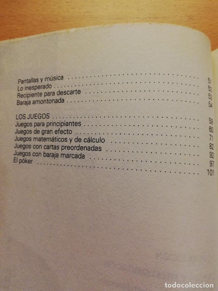 Libros de segunda mano: C&Oacute;MO REALIZAR TRUCOS Y MAGIA CON LAS CARTAS (EDITORIAL DE VECCHI) - Foto 4