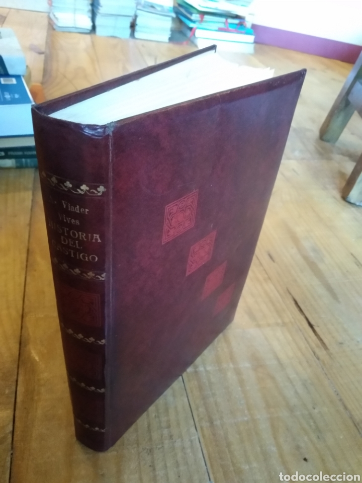 Libros de segunda mano: HISTORIA DEL CASTIGO. A. VIADER VIVES #0885 - Foto 1