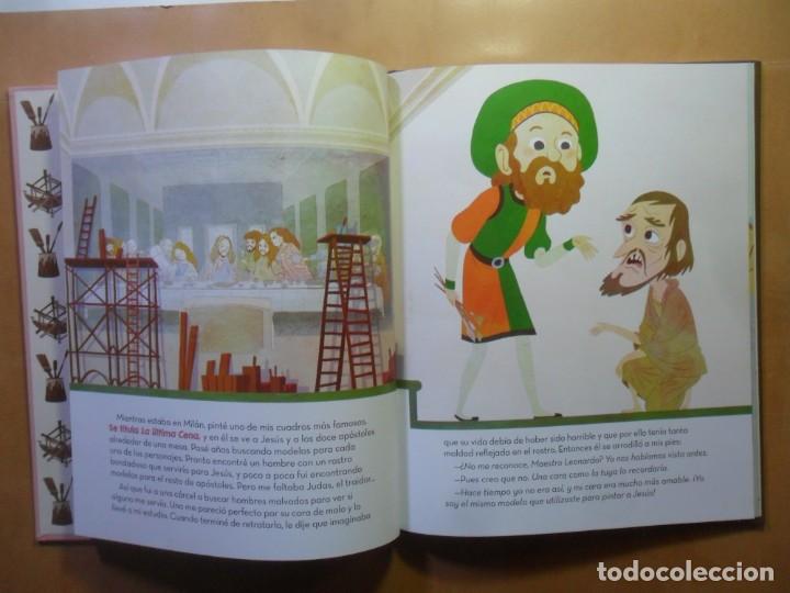 Libros de segunda mano: LEONARDO DA VINCI - MIS PEQUE&Ntilde;OS HEROES - 2018 - Foto 2