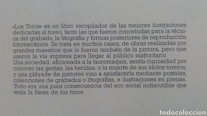 Libros de segunda mano: Los Toros. Perea Ediciones Ilustrativa. - Foto 3
