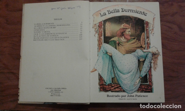 Libros de segunda mano: MI TESORO DE CUENTOS CLASICOS, EDICIONES A. SALDA&Ntilde;A ORTEGA - Foto 2
