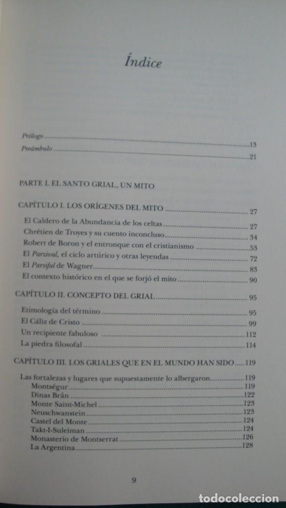 Libros de segunda mano: EL SANTO GRIAL. CARLOS JAVIER TARANILLA - Foto 5