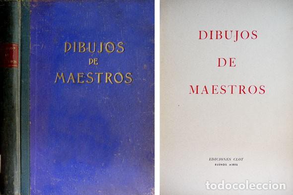 Libros de segunda mano: MEREDIZ, Jos&eacute; Antonio.   Dibujos de Maestros. 1945. - Foto 1