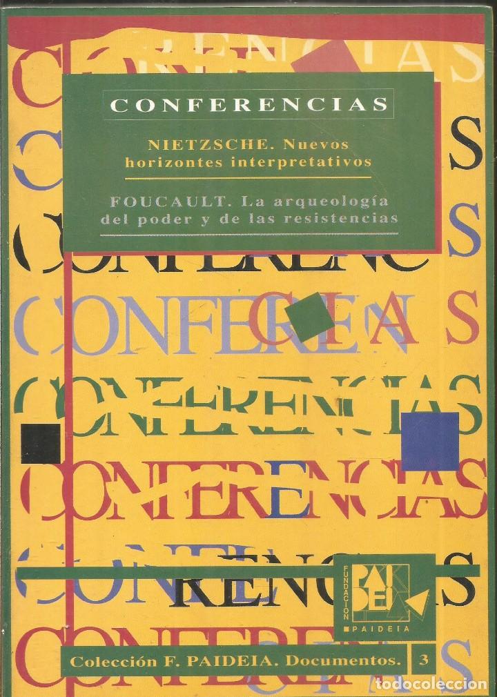 Libros de segunda mano: CONFERENCIAS. NIETZSCHE. NUEVOS HORIZONTES INTERPRETATIVOS - Foto 1