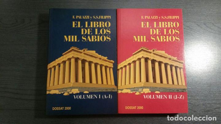 Libros de segunda mano: El libro de los mil sabios  Dossat 2000. - Foto 1
