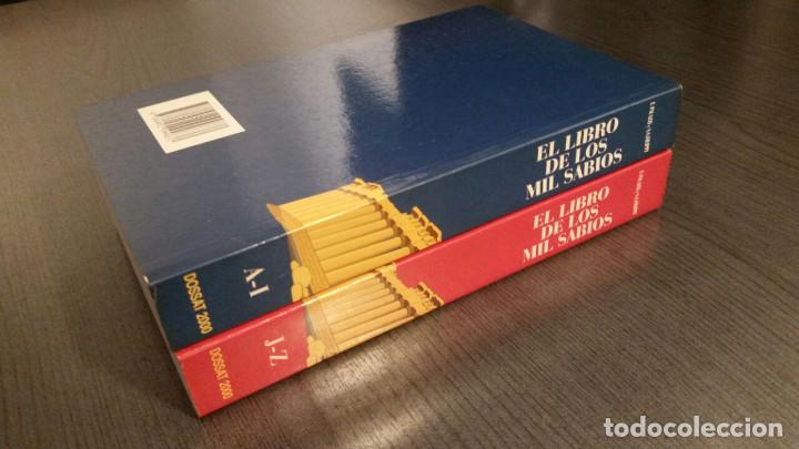 Libros de segunda mano: El libro de los mil sabios  Dossat 2000. - Foto 2