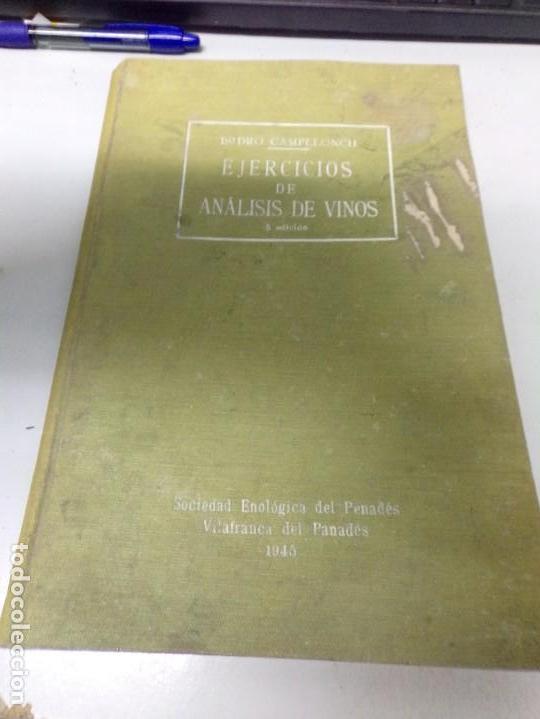 Libros de segunda mano: ESTAMOS LIQUIDANDO. ejercicios de analisis de vinos 1945 - Foto 1
