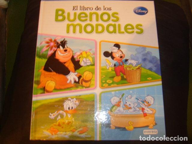 Libros de segunda mano: EL LIBRO DE LOS BUENOS MODALES , EVEREST - DISNEY - Foto 1