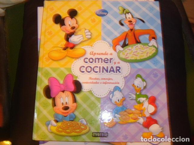 Libros de segunda mano: APRENDE A COMER Y A COCINAR , DISNEY - EVEREST - Foto 1