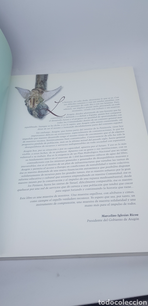 Libros de segunda mano: Libro Arag&oacute;n Ant&oacute;n Castro Gobierno de Arag&oacute;n 2001 - Foto 4