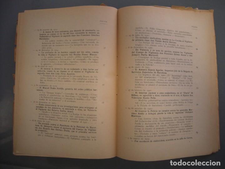 Libros de segunda mano: Libro de Oro de la Polic&iacute;a Gubernativa - Eduardo Com&iacute;n Colomer - Foto 5