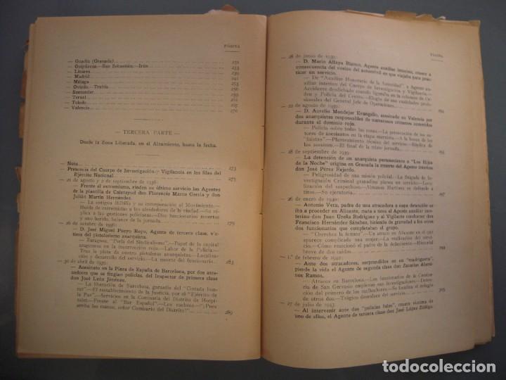Libros de segunda mano: Libro de Oro de la Polic&iacute;a Gubernativa - Eduardo Com&iacute;n Colomer - Foto 8