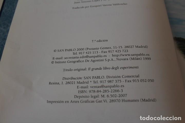Libros de segunda mano: EL GRAN LIBRO DE LOS EXPERIMENTOS - 7&ordm; EDICI&Oacute;N - A&Ntilde;O 2000 - Foto 10
