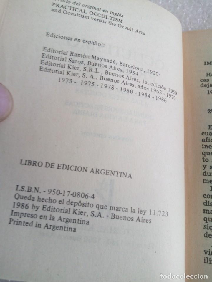 Libros de segunda mano: H.P Blavatsky - Ocultismo Pr&aacute;ctico - Foto 6