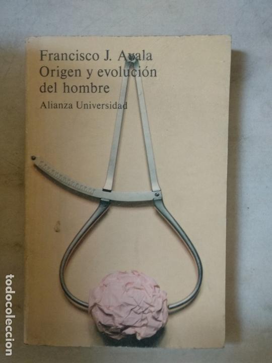 Libros de segunda mano: ORIGEN Y EVOLUCI&Oacute;N DEL HOMBRE - FRANCISCO J. AYALA - Foto 1