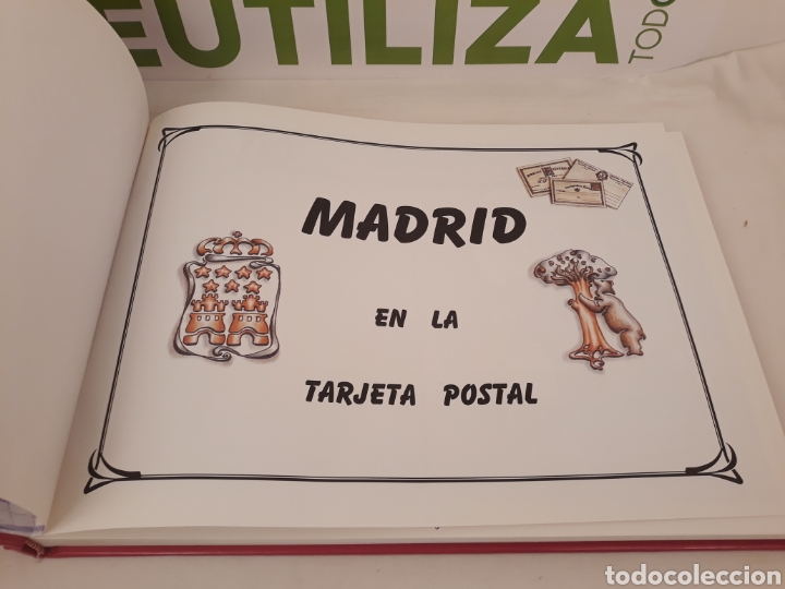 Libros de segunda mano: Madrid en la tarjeta postal.Santurtzi. - Foto 3