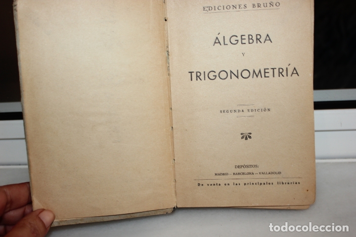 Libros de segunda mano: ALGEBRA Y TRIGONOMETRIA. EDICIONES BRU&Ntilde;O - Foto 1