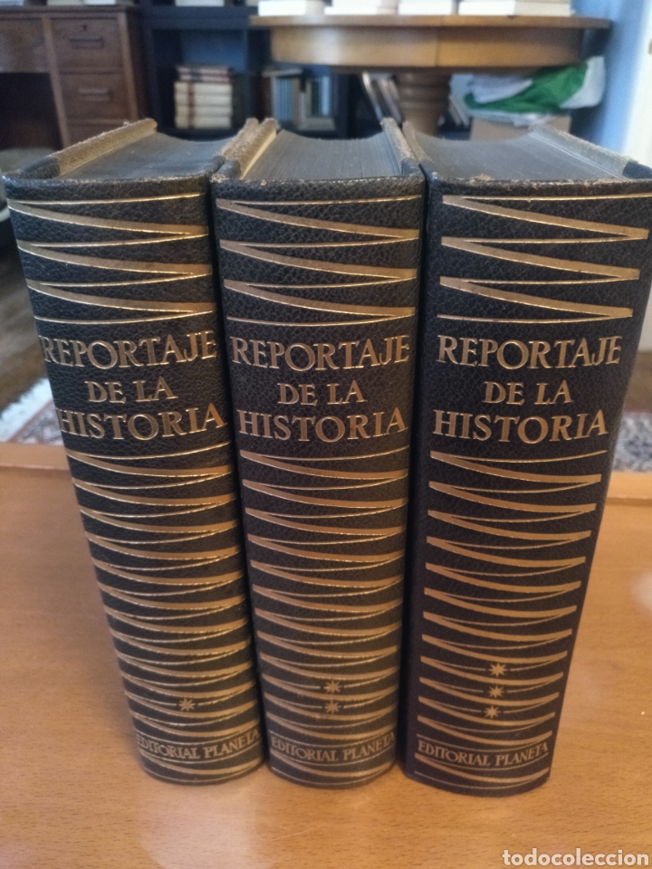 Libros de segunda mano: Reportaje de la Historia - Martin de Riquer (III Tomos) - Foto 1