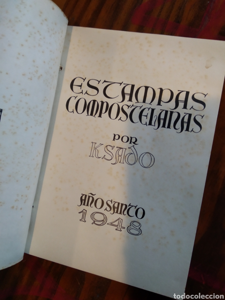 Libros de segunda mano: ESTAMPAS COMPOSTELANAS. KSADO #0560 - Foto 2