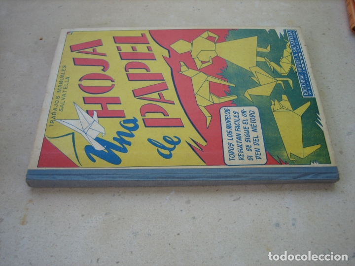 Libros de segunda mano: Una hoja de papel. Papiroflexia - Foto 6