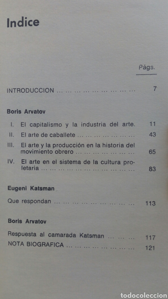 Libros de segunda mano: Arte y producci&oacute;n. B. Arvatov. - Foto 3