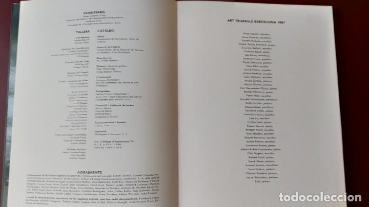 Libros de segunda mano: ART TRIANGLE BARCELONA 1987 - Foto 2