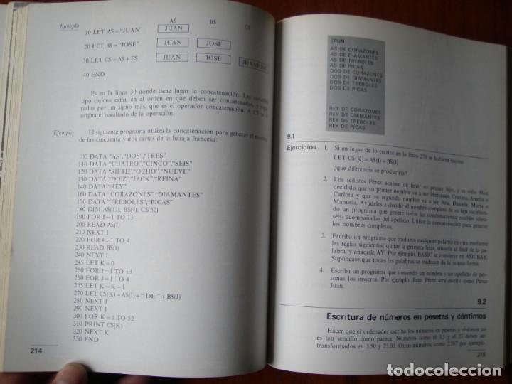 Libros de segunda mano: LIBRO PROGRAMACI&Oacute;N BASIC UN M&Eacute;TODO PRACTICO ANAYA - Foto 9