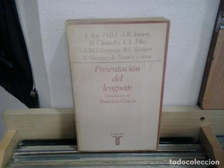Libros de segunda mano: Presentaci&oacute;n del lenguaje, compilaci&oacute;n de Francisco Gracia - Foto 1