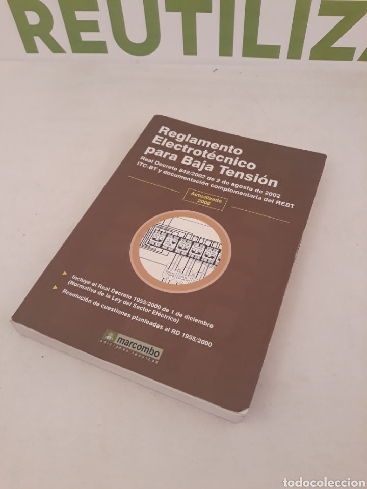 Libros de segunda mano: Reglamento Electrotecnico para baja tension. Marcombo. - Foto 6