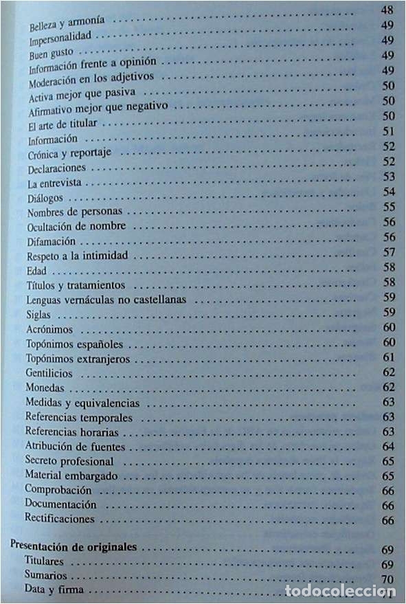 Libros de segunda mano: LIBRO DE ESTILO DE ABC - ED. ARIEL 1983 - VER INDICE Y DESCRIPCI&Oacute;N - Foto 5