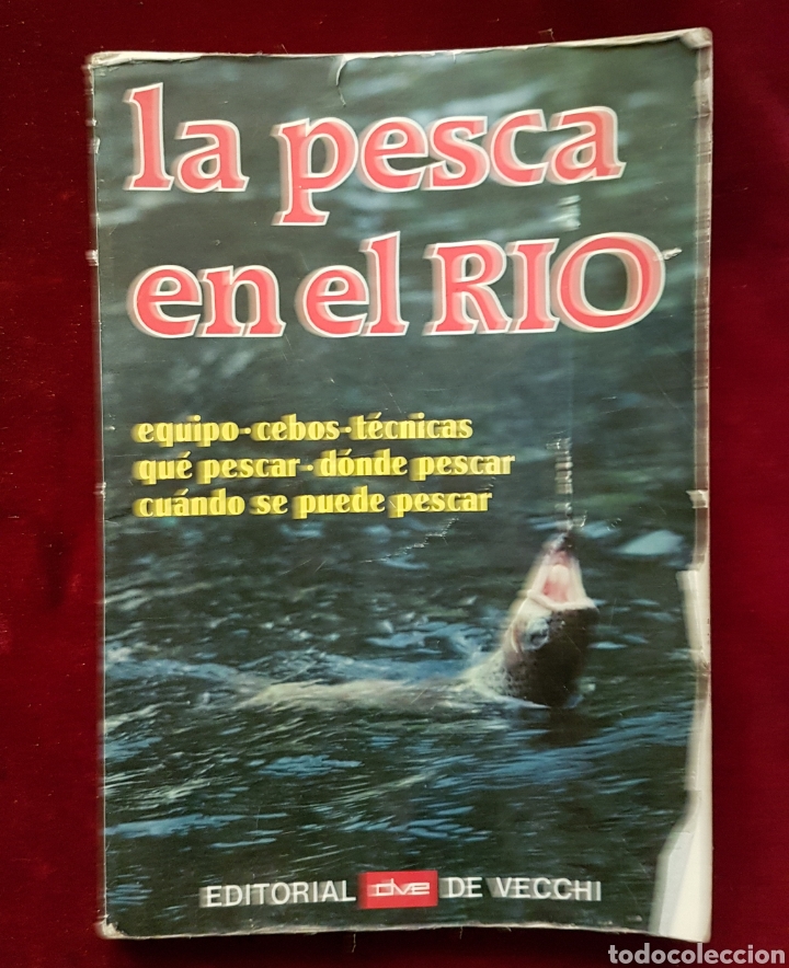 Libros de segunda mano: Libro la pesca en el r&iacute;o 1989 editorial vechi - Foto 1