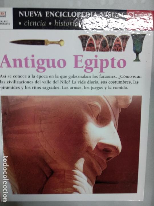 Libros de segunda mano: Antiguo egipto (NUEVA ENCICLOPEDIA VISUAL CLAR&Iacute;N)