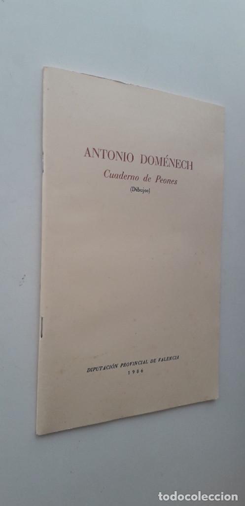 Libros de segunda mano: CUADERNO DE PEONES (DIBUJOS) - ANTONIO DOM&Eacute;NECH - Foto 2