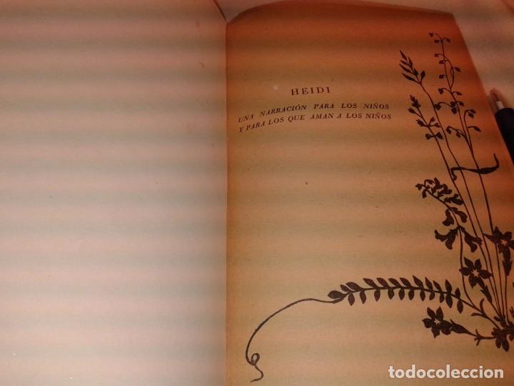 Libros de segunda mano: HEIDI, 1957, JUANA SPYRI - Foto 2