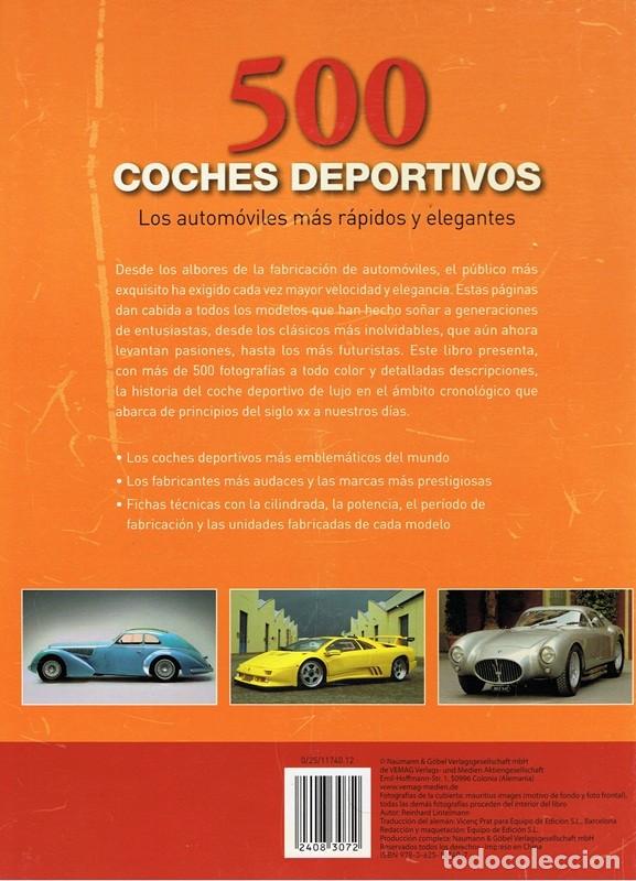 Libros de segunda mano: 500 COCHES DEPORTIVOS - Foto 2