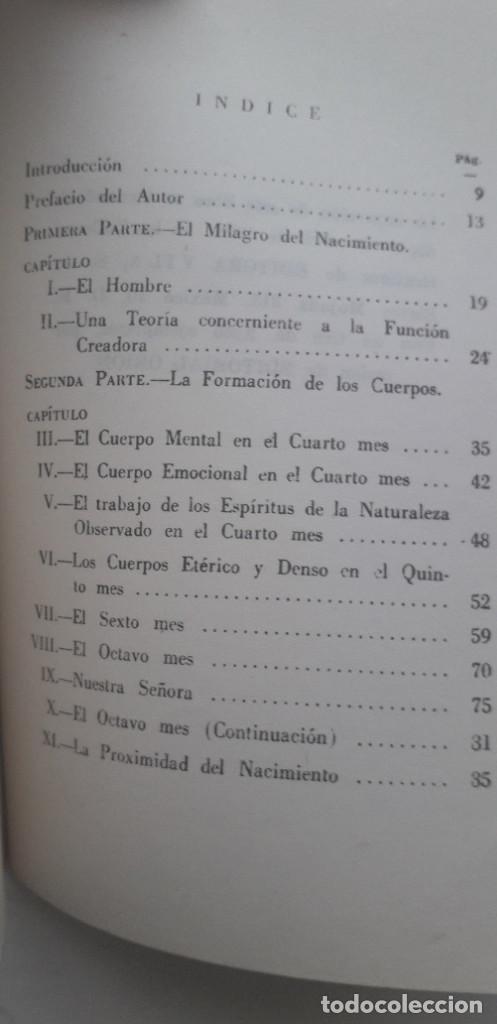 Libros de segunda mano: EL MILAGRO DEL NACIMIENTO - GEOFFREY HODSON - Foto 7